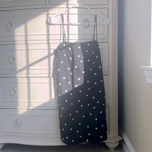 Brand new linen polka dot dress from H&M